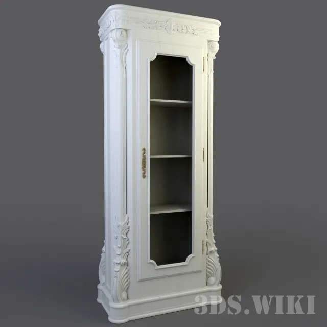 furniture – Beautiful Bookcase 3ds Max