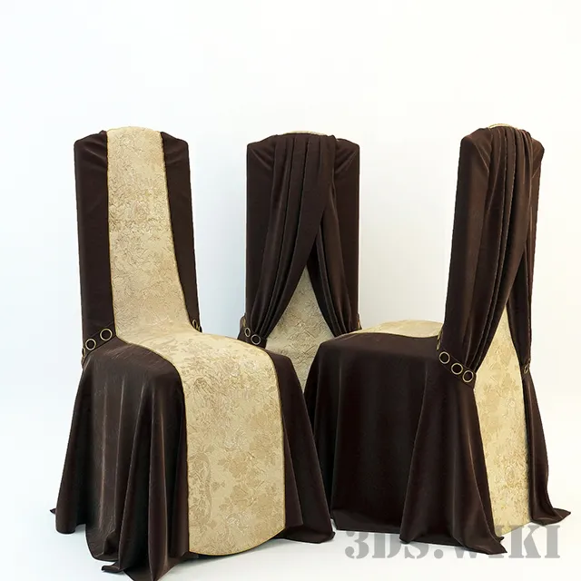 furniture – Beautiful chair with cover 3ds Max