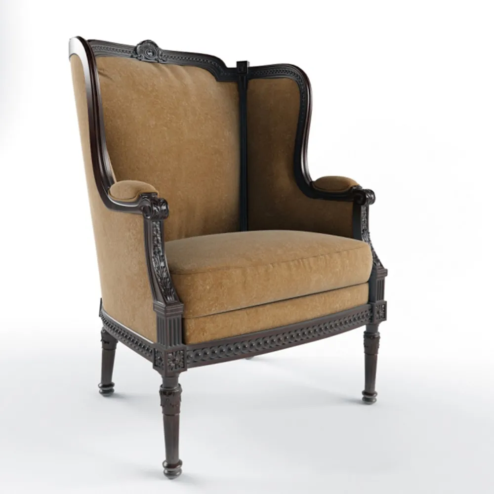 furniture – Beautiful classic armchair 3ds Max