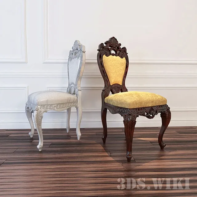 furniture – Beautiful Classic Chair 3ds Max