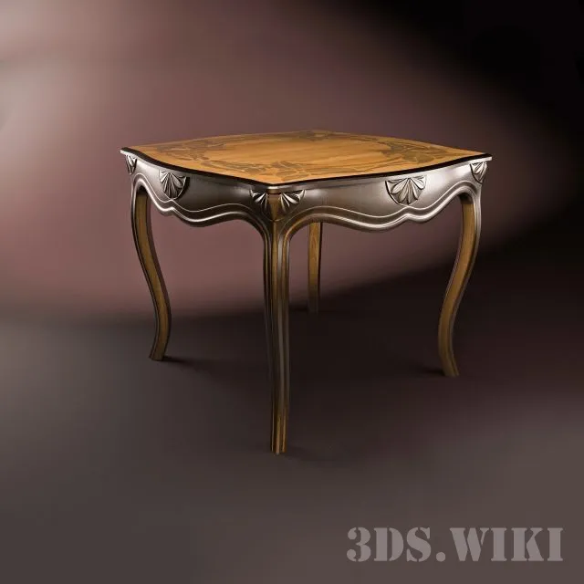 furniture – Beautiful classic table 3ds Max