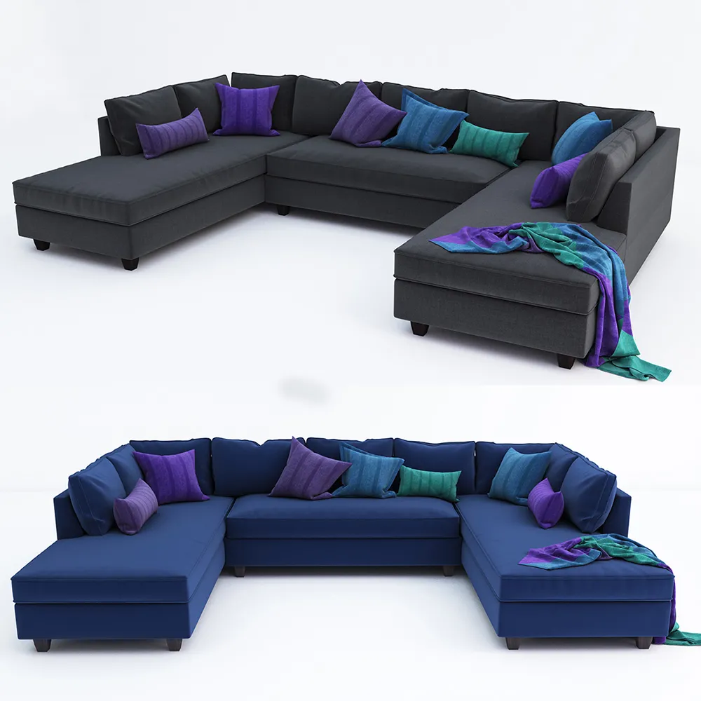 furniture – Beautiful corner sofa for living room 3ds Max