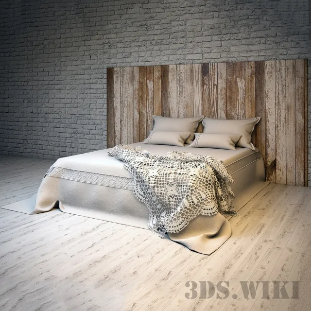 furniture – Beautiful designer bed 3ds Max