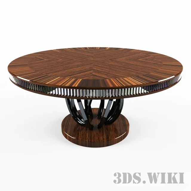 furniture – Beautiful modern round table 3ds Max