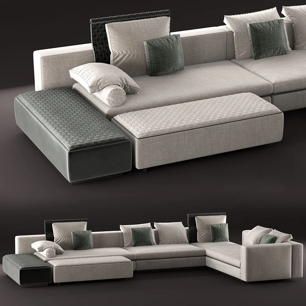 furniture – Beautiful  sofa Minotti modular sofa 3ds Max