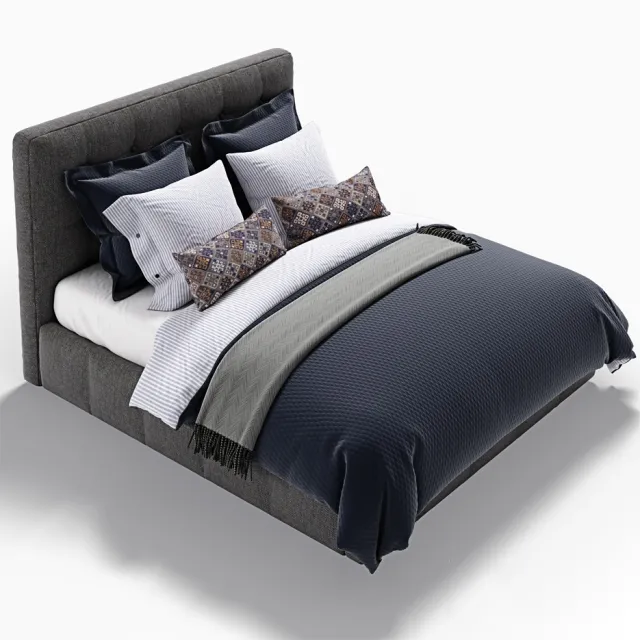 furniture – Bed 0001 3ds Max