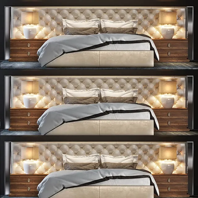 furniture – Bed 0002 3ds Max