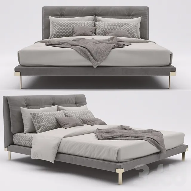 FURNITURE – BED – 3D MODELS – 3DS MAX – FREE DOWNLOAD – 6798