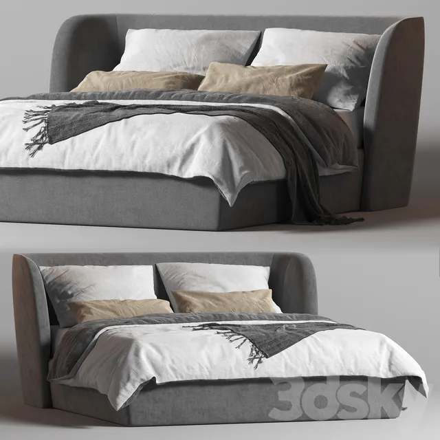 FURNITURE – BED – 3D MODELS – 3DS MAX – FREE DOWNLOAD – 6982