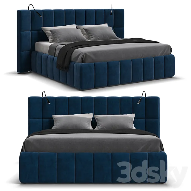 FURNITURE – BED – 3D MODELS – 3DS MAX – FREE DOWNLOAD – 7205