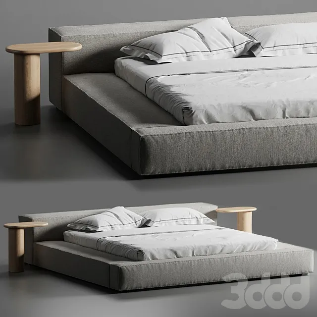 FURNITURE – BED – 3D MODELS – 3DS MAX – FREE DOWNLOAD – 7208