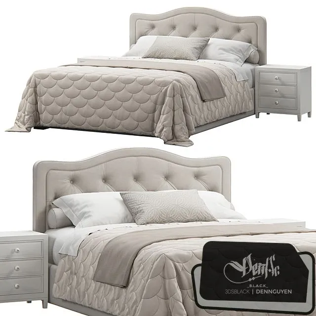 FURNITURE – BED – 3D MODELS – 3DS MAX – FREE DOWNLOAD – 7216