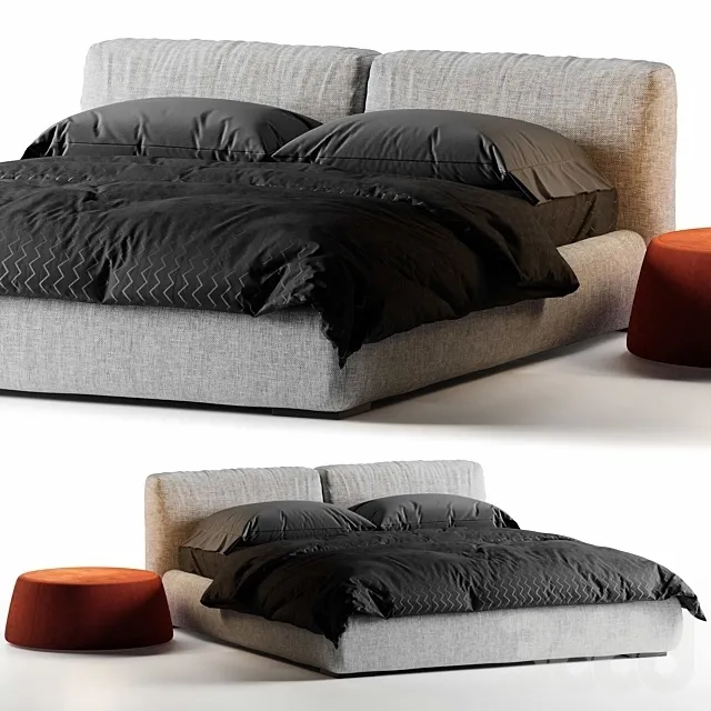 FURNITURE – BED – 3D MODELS – 3DS MAX – FREE DOWNLOAD – 7237