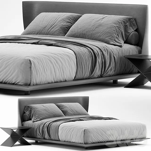 FURNITURE – BED – 3D MODELS – 3DS MAX – FREE DOWNLOAD – 7239