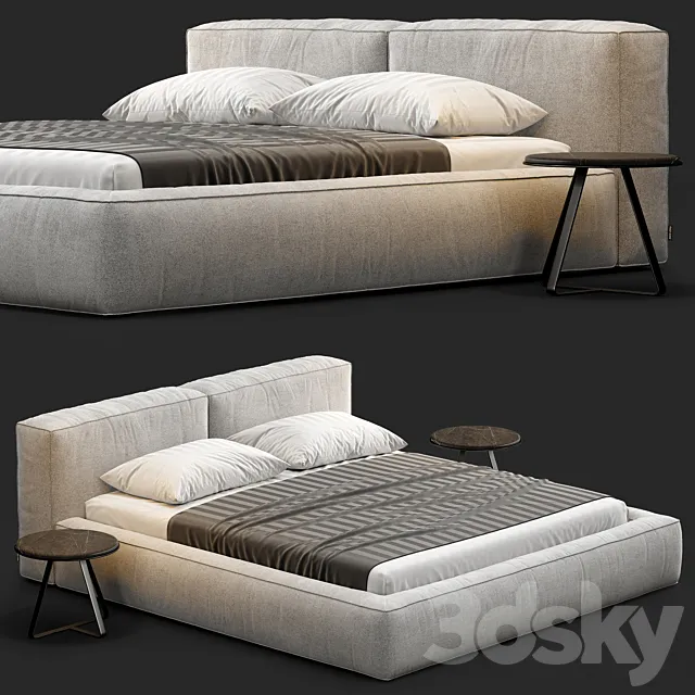 FURNITURE – BED – 3D MODELS – 3DS MAX – FREE DOWNLOAD – 7255