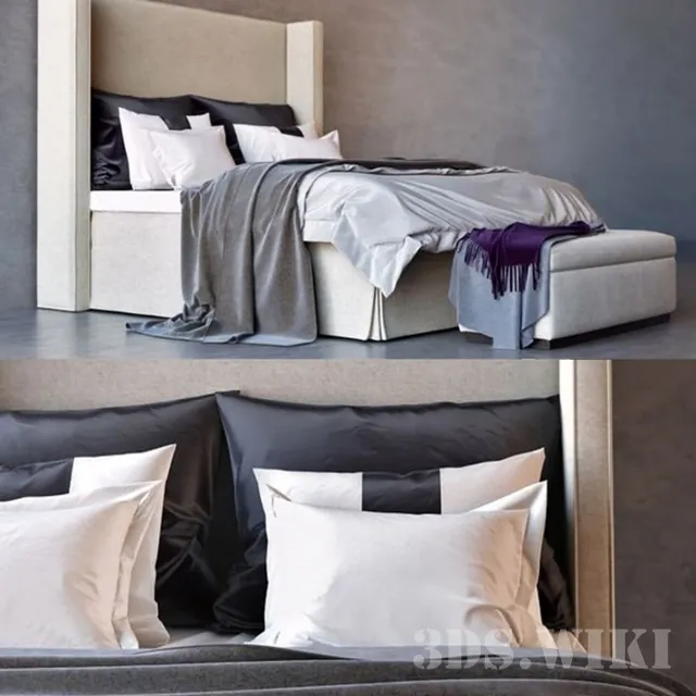 furniture – Bed 3ds Max