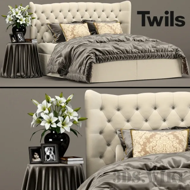 furniture – Bed 3ds Max