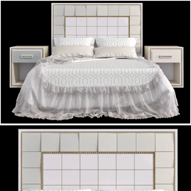 furniture – Bed 7 2 3ds Max