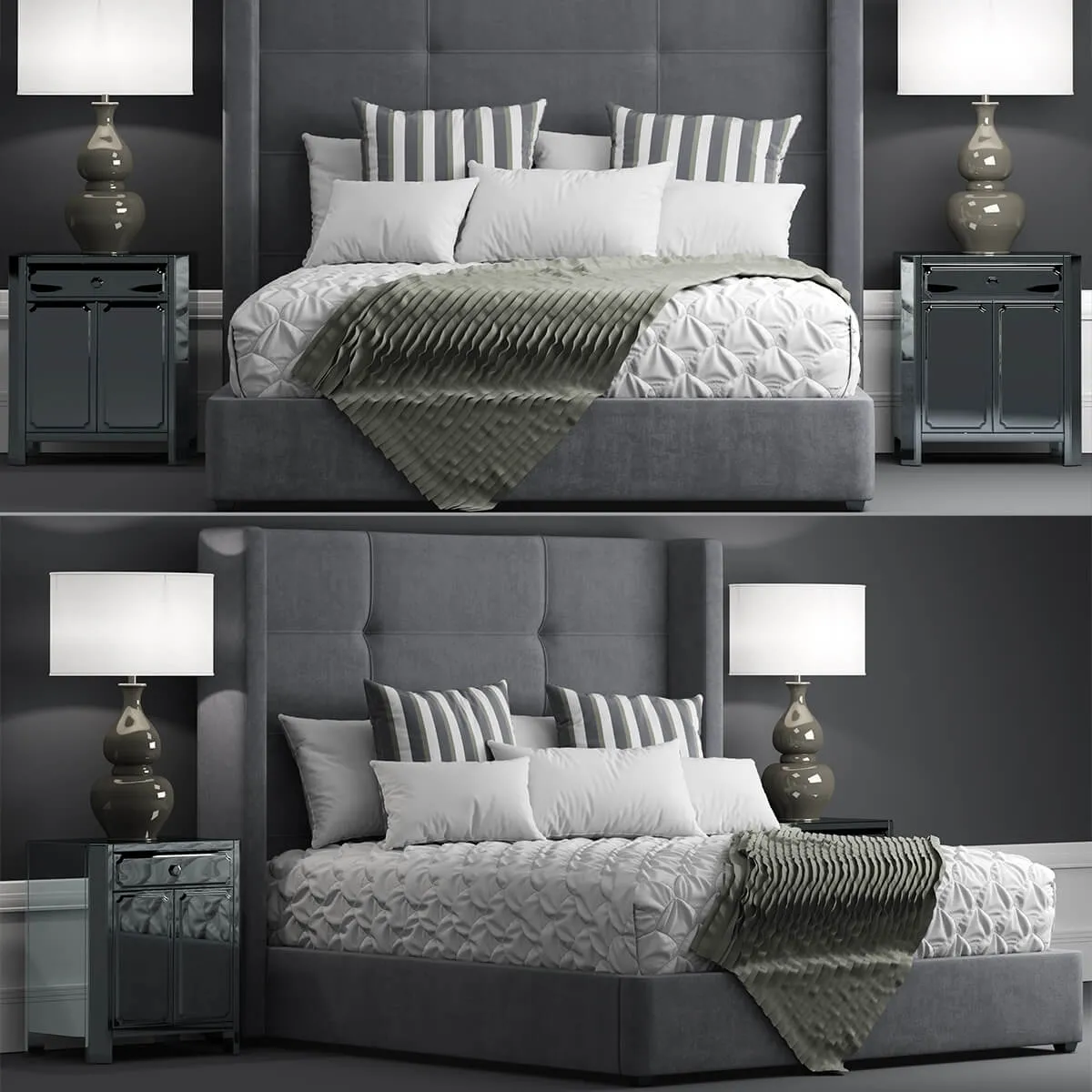 furniture – Bed 751 3ds Max