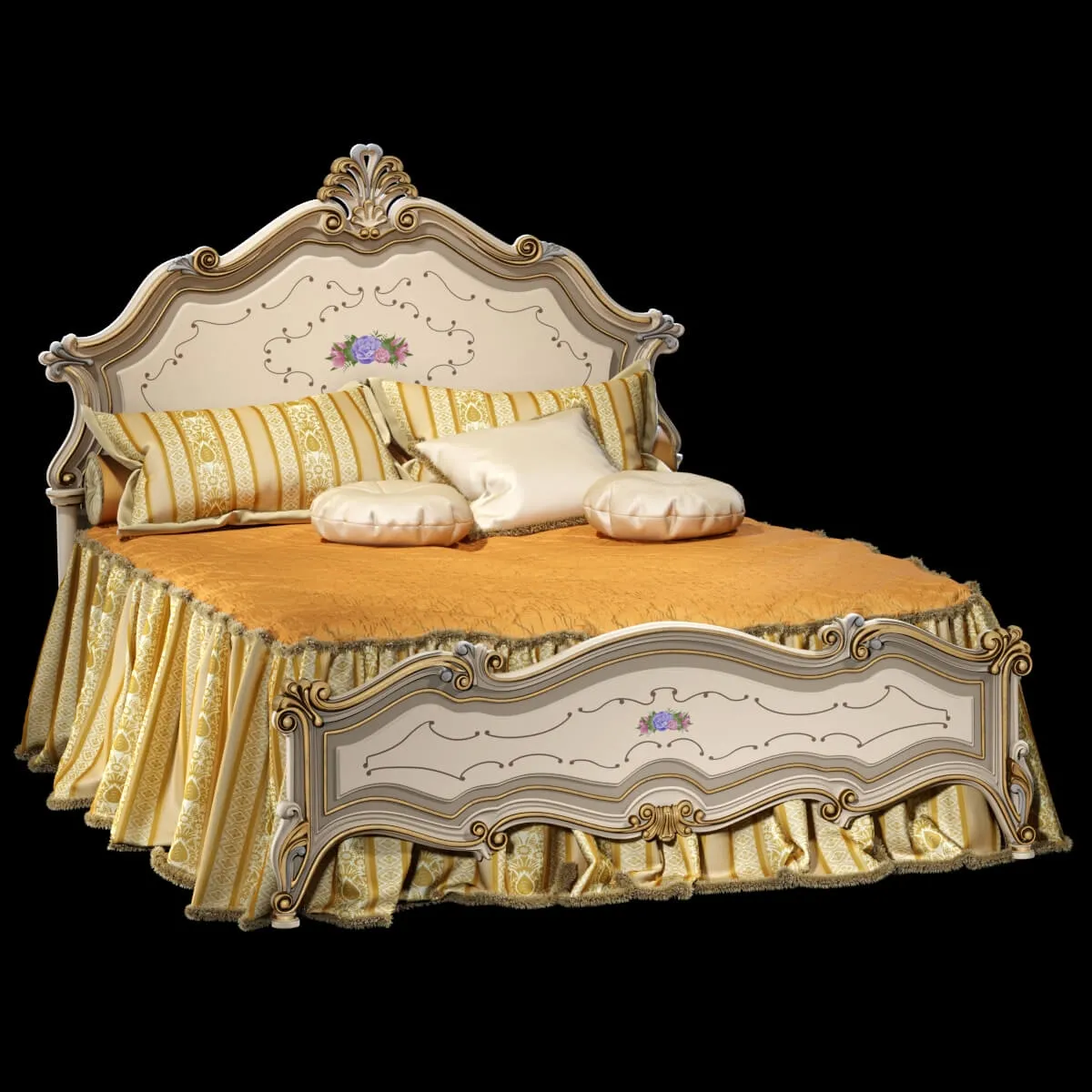 furniture – Bed Alberto Mario 3ds Max