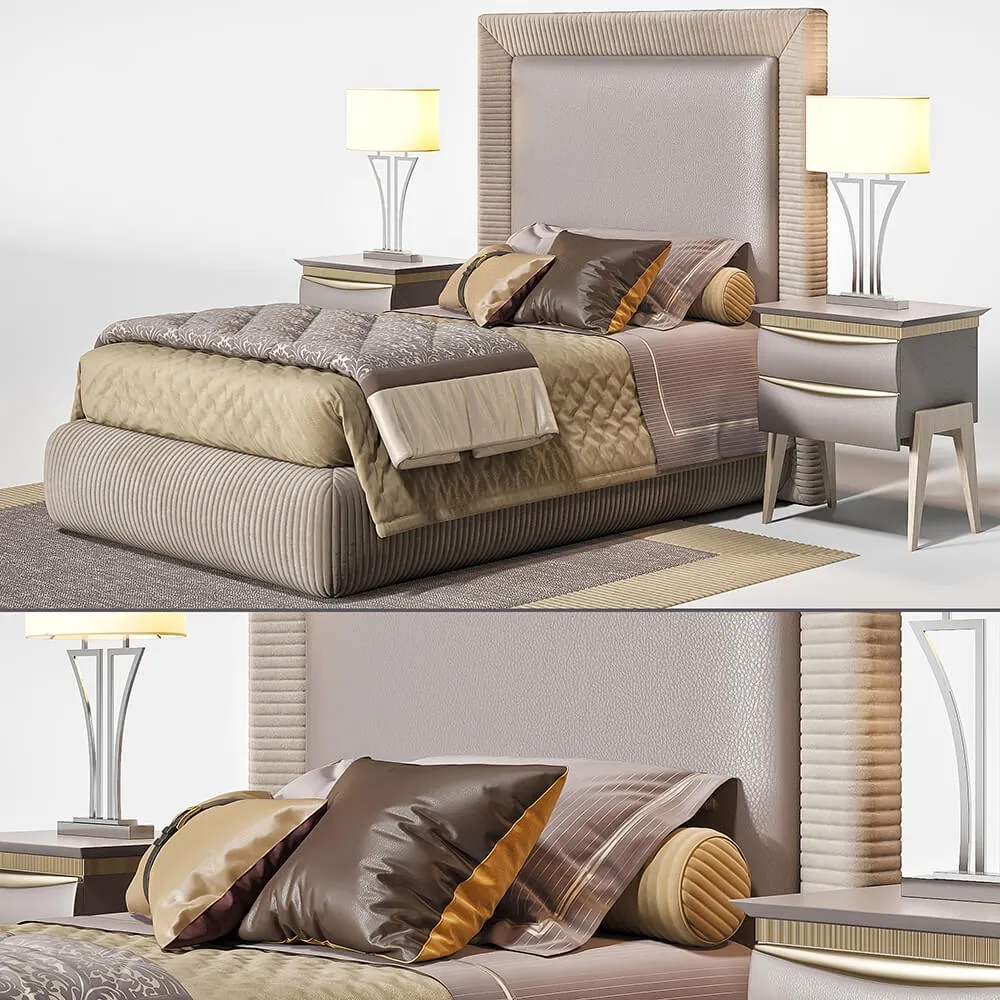 furniture – Bed Alex Halley J Collection 3ds Max
