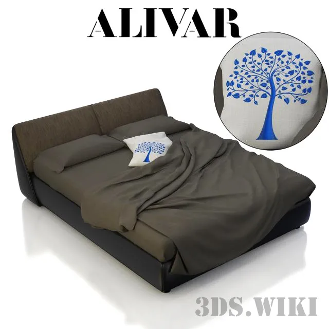 furniture – Bed ALIVAR Lagoon Collection 3ds Max