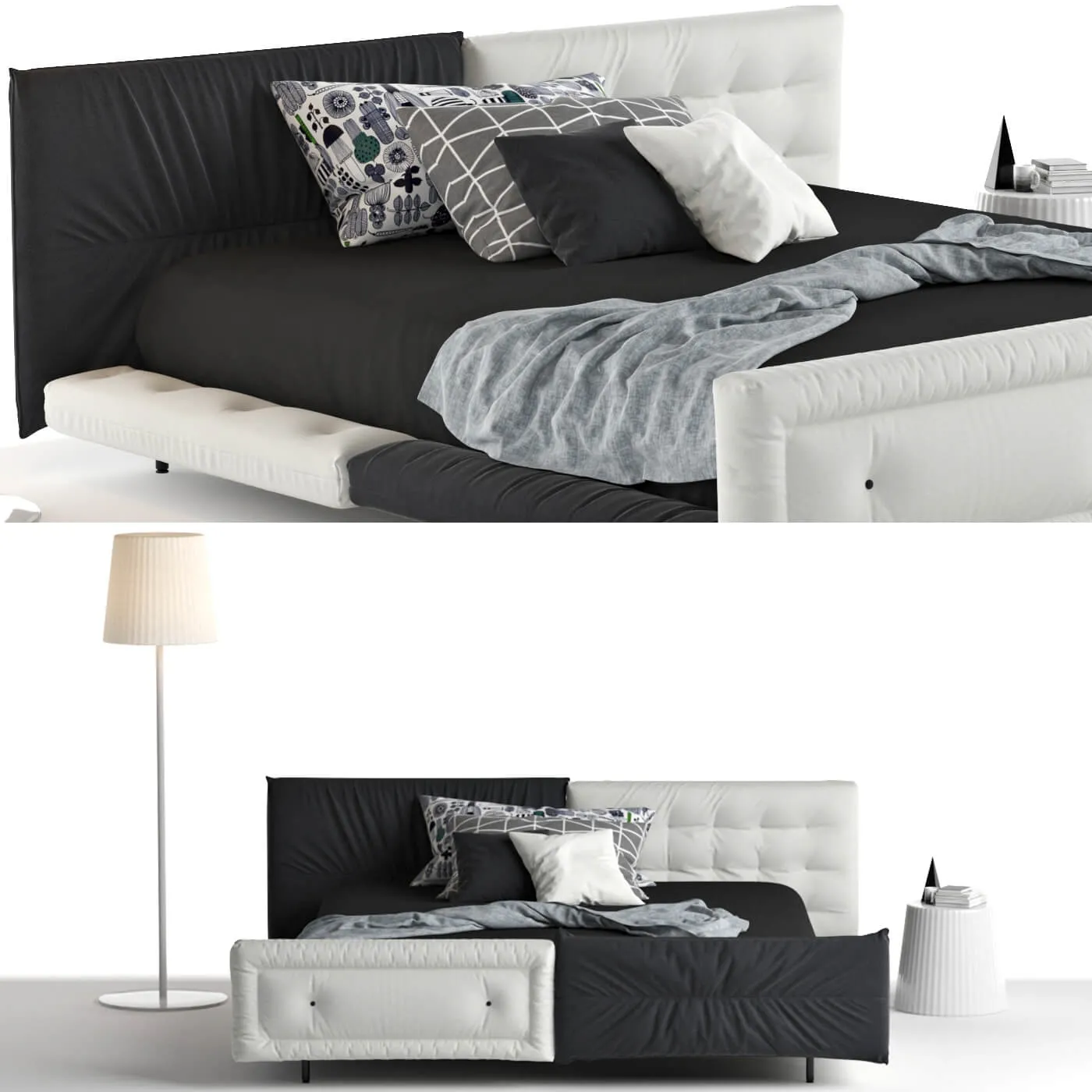 furniture – Bed Alvar Bonaldo 3ds Max