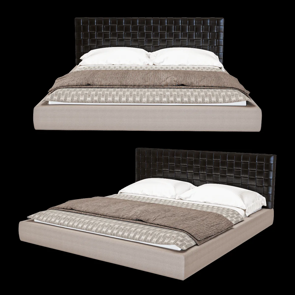 furniture – Bed Bartlett 3ds Max