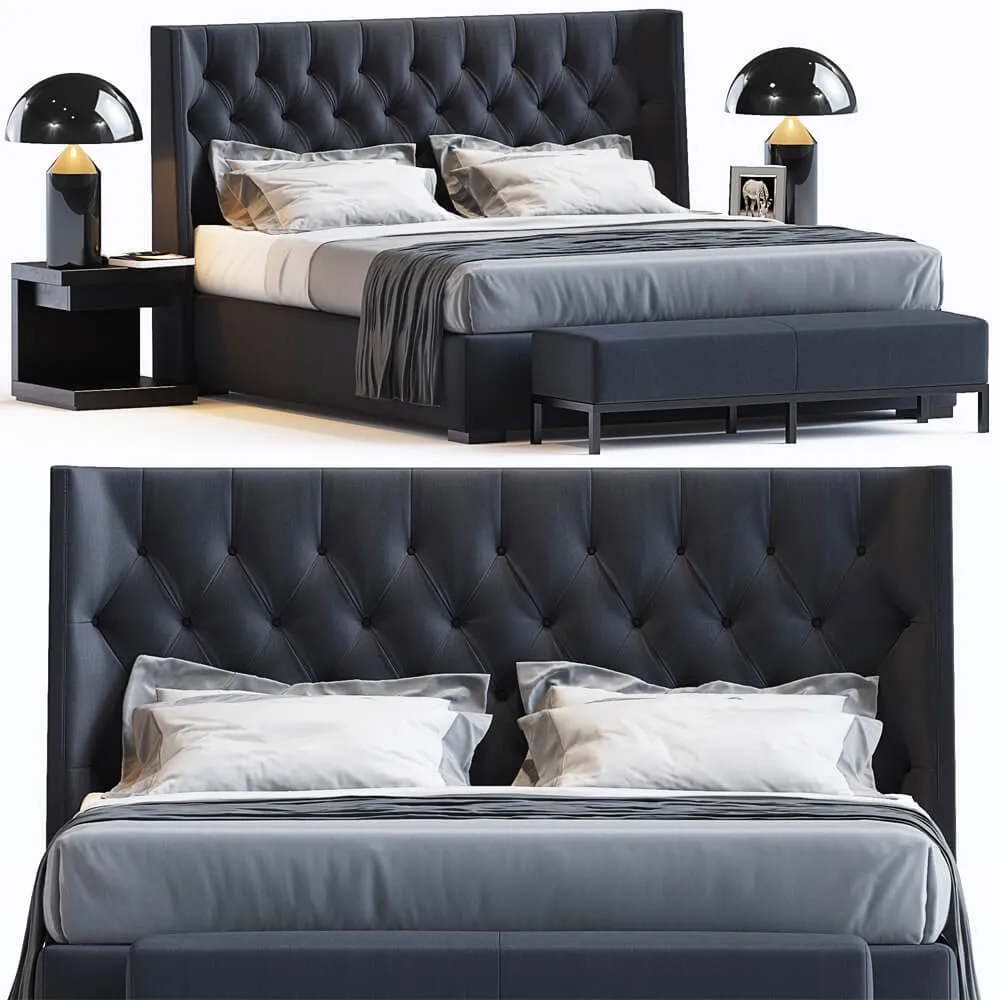 furniture – bed by Meridiani 1 3ds Max