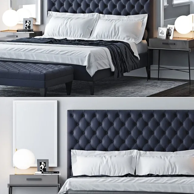 furniture – Bed by S and C 3063 3ds Max