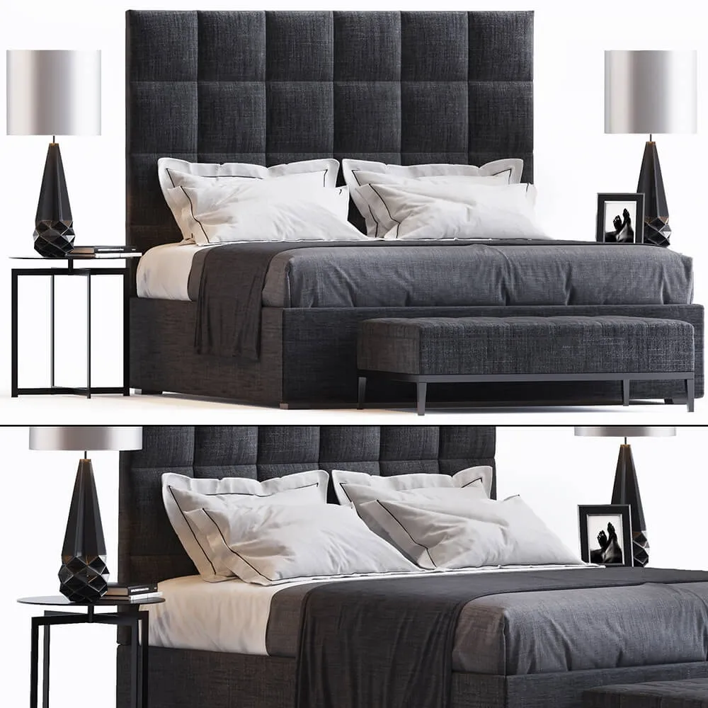 furniture – Bed by Sofa  and  Chair Company 16 3ds Max