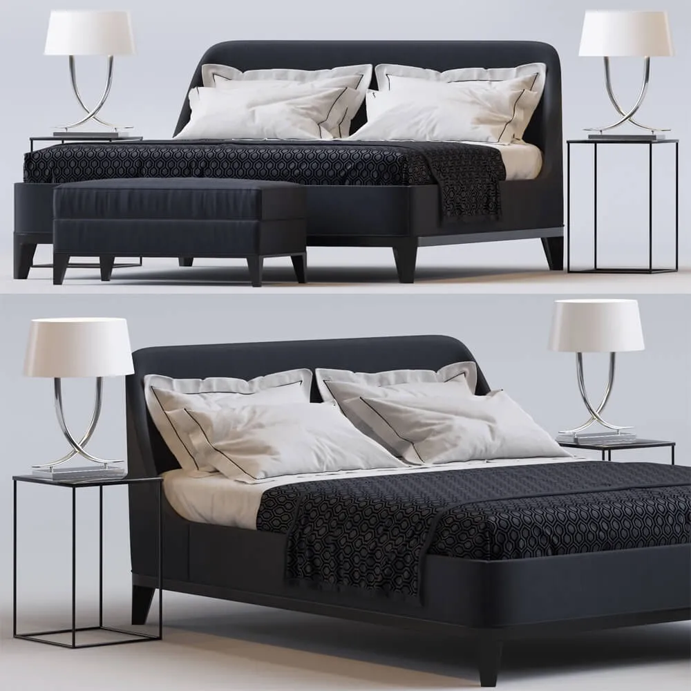 furniture – Bed  by  Sofa and Chair Company 17 3ds Max