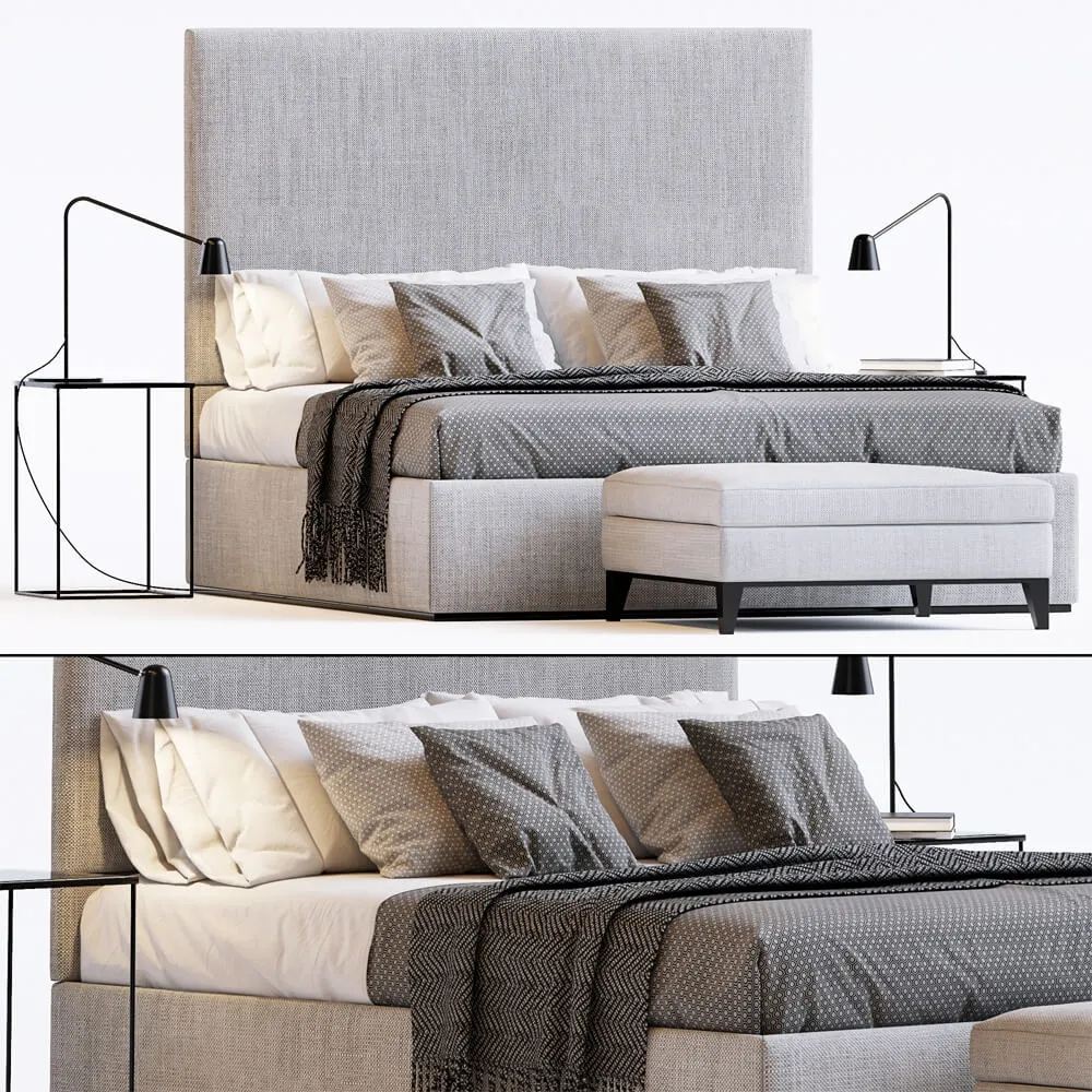 furniture – Bed by Sofa and Chair Company 19 3ds Max