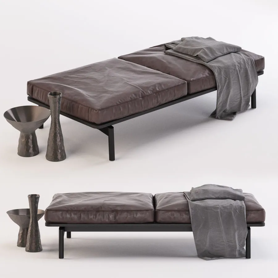 furniture – Bed Cassina Sled 09 3ds Max