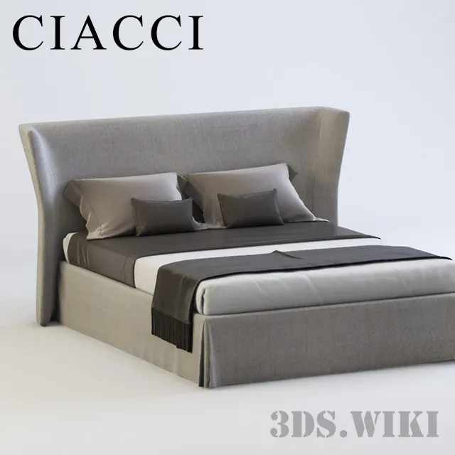 furniture – Bed Ciacci Desire 3ds Max