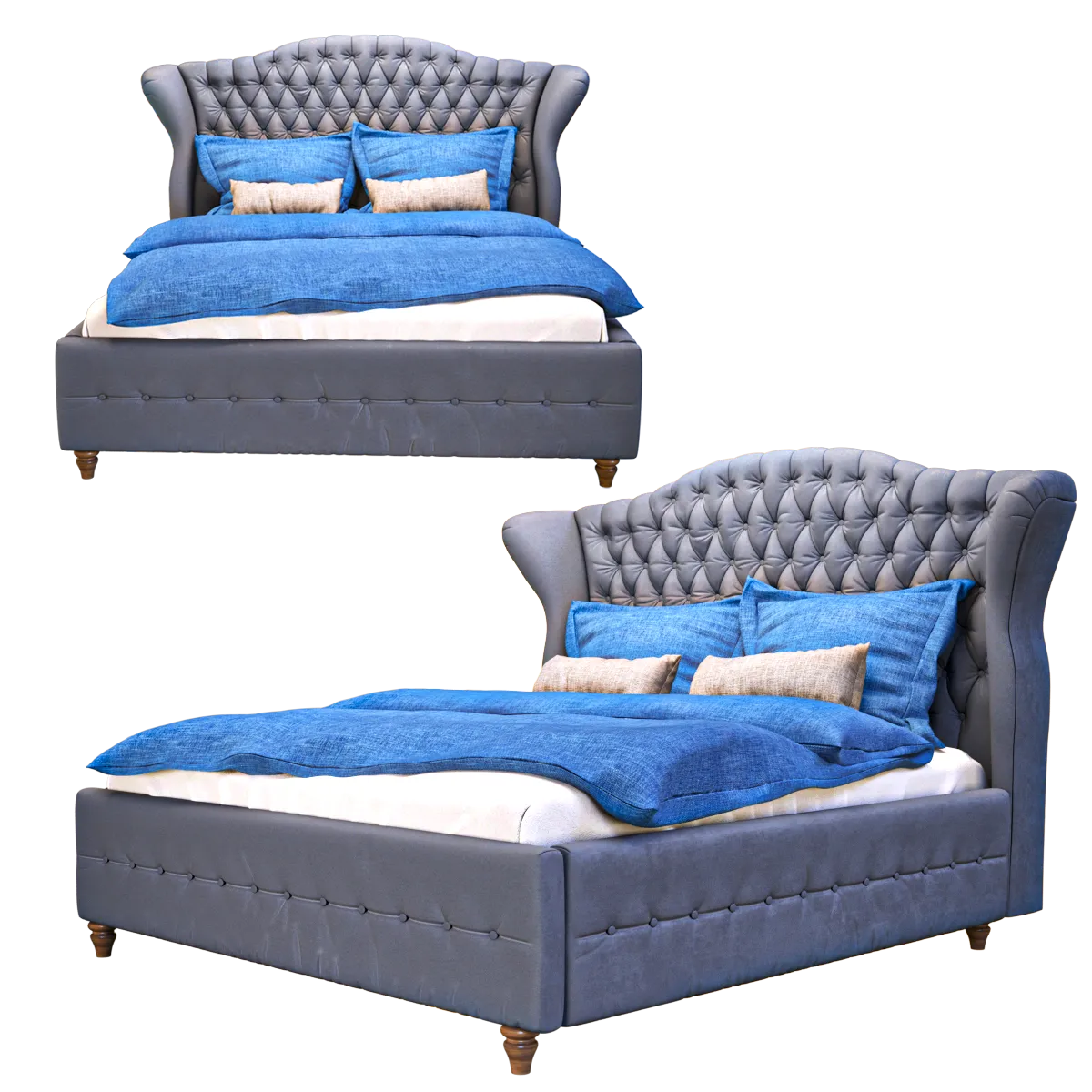 furniture – Bed City Spirit 3ds Max