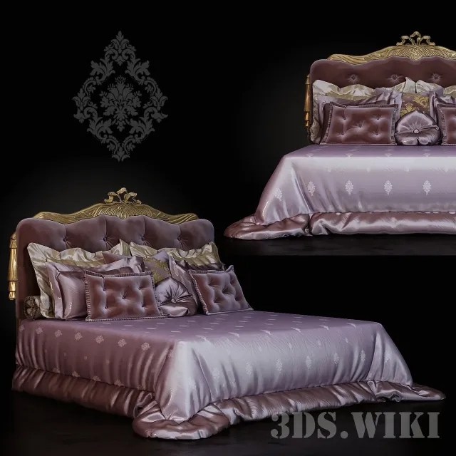 furniture – Bed classic 3ds Max