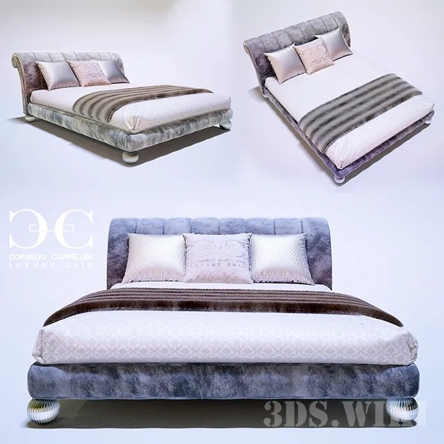 furniture – Bed CORNELIO CAPPELLINI OF INTERIORS GARY 5200 3ds Max