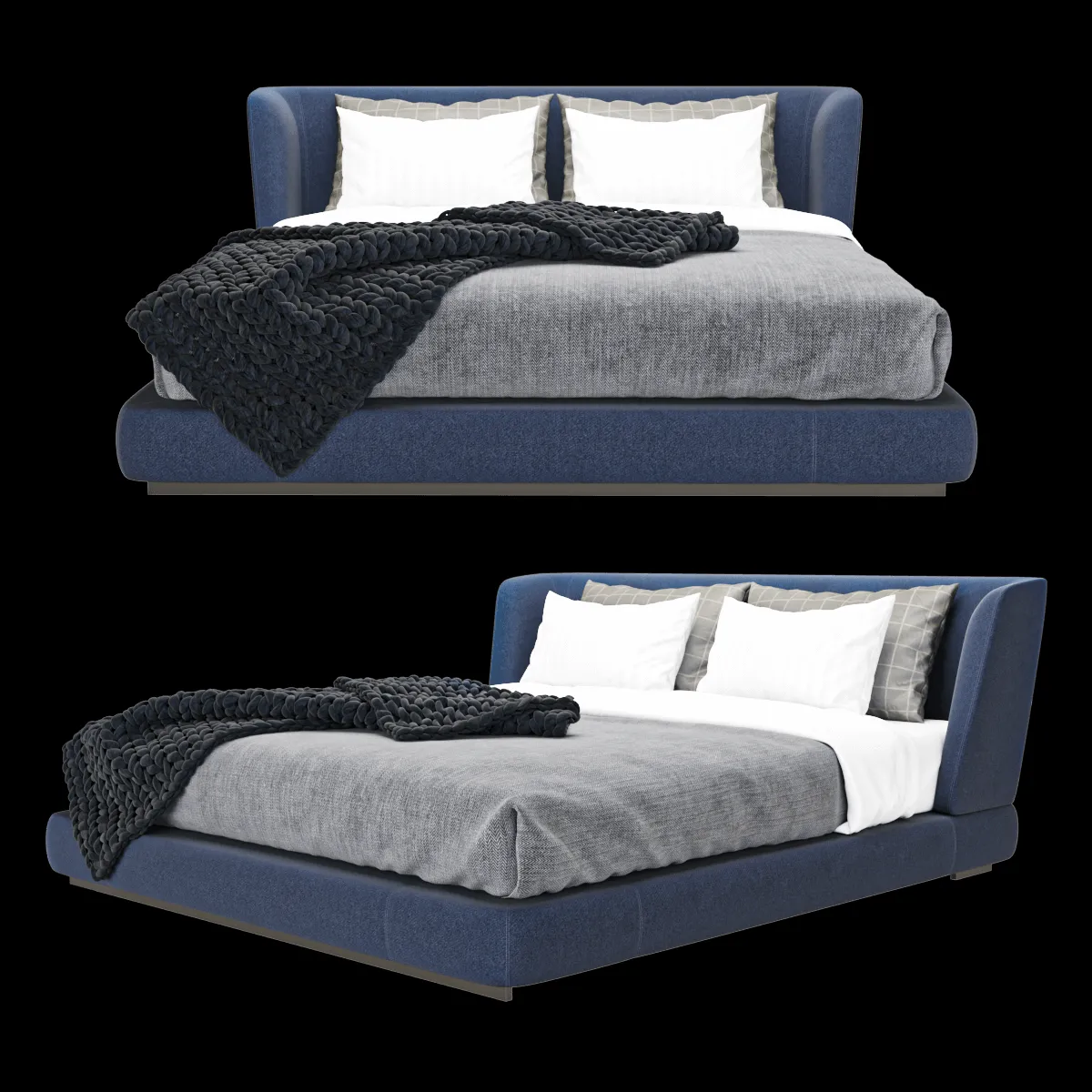 furniture – Bed Creed 3ds Max