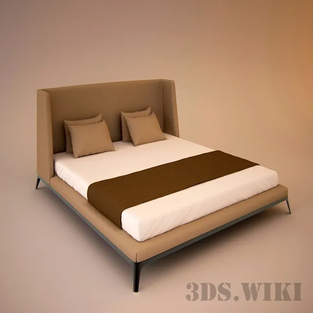 furniture – Bed DRAGONFLY By Mood 3ds Max