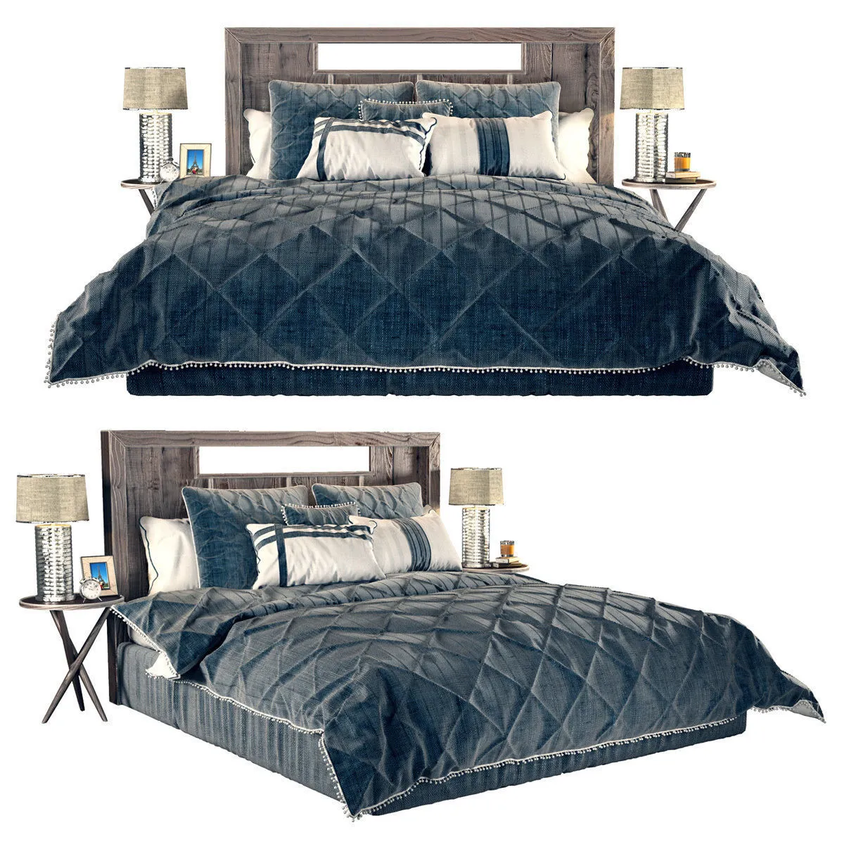 furniture – Bed Drucilla Comforter 181 3ds Max