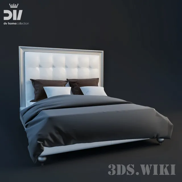 furniture – Bed DV Home Bed Contrast 3ds Max