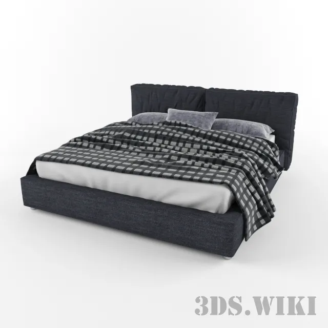furniture – Bed Elena 3ds Max
