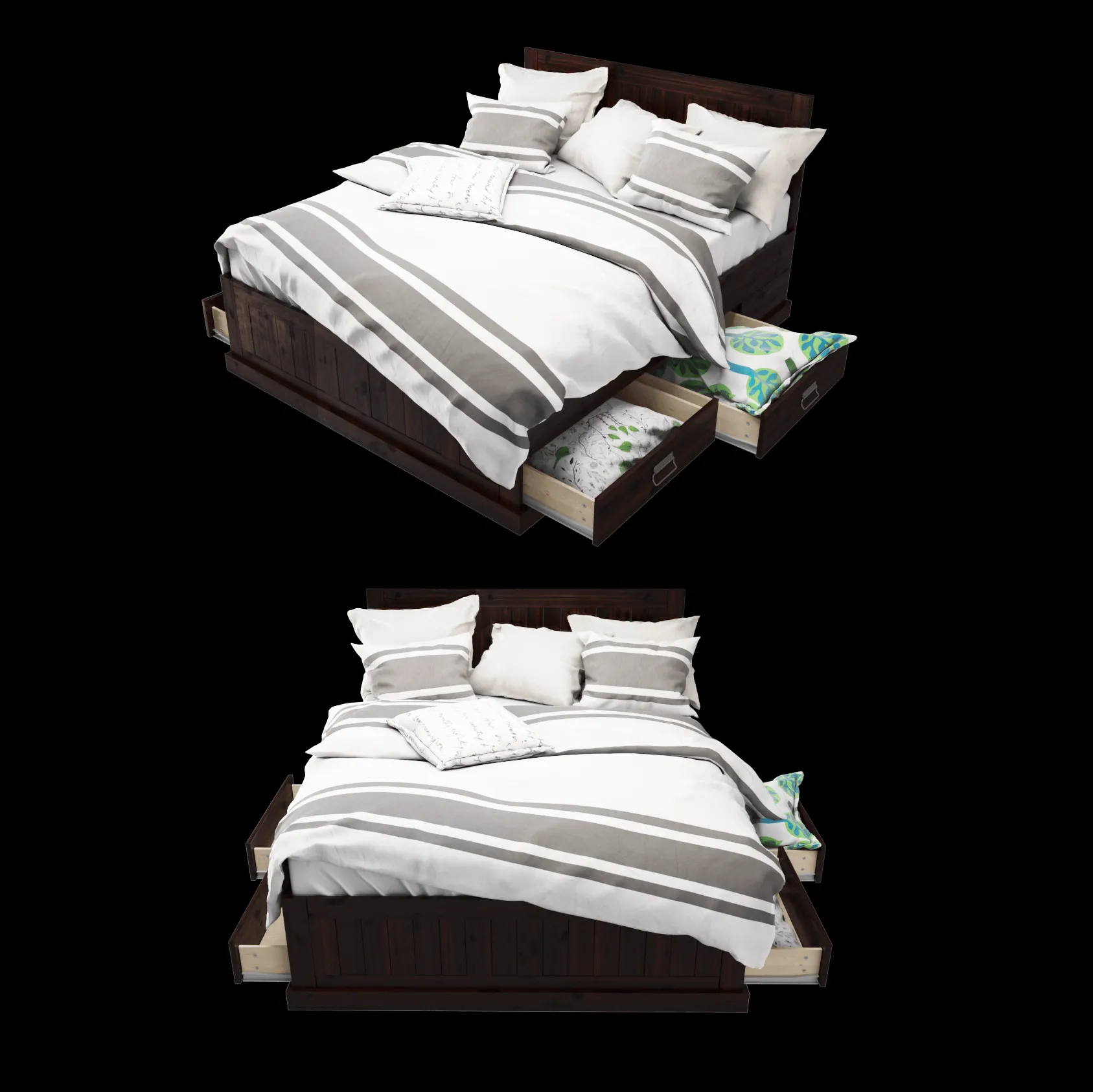 furniture – Bed  Fjell 3ds Max