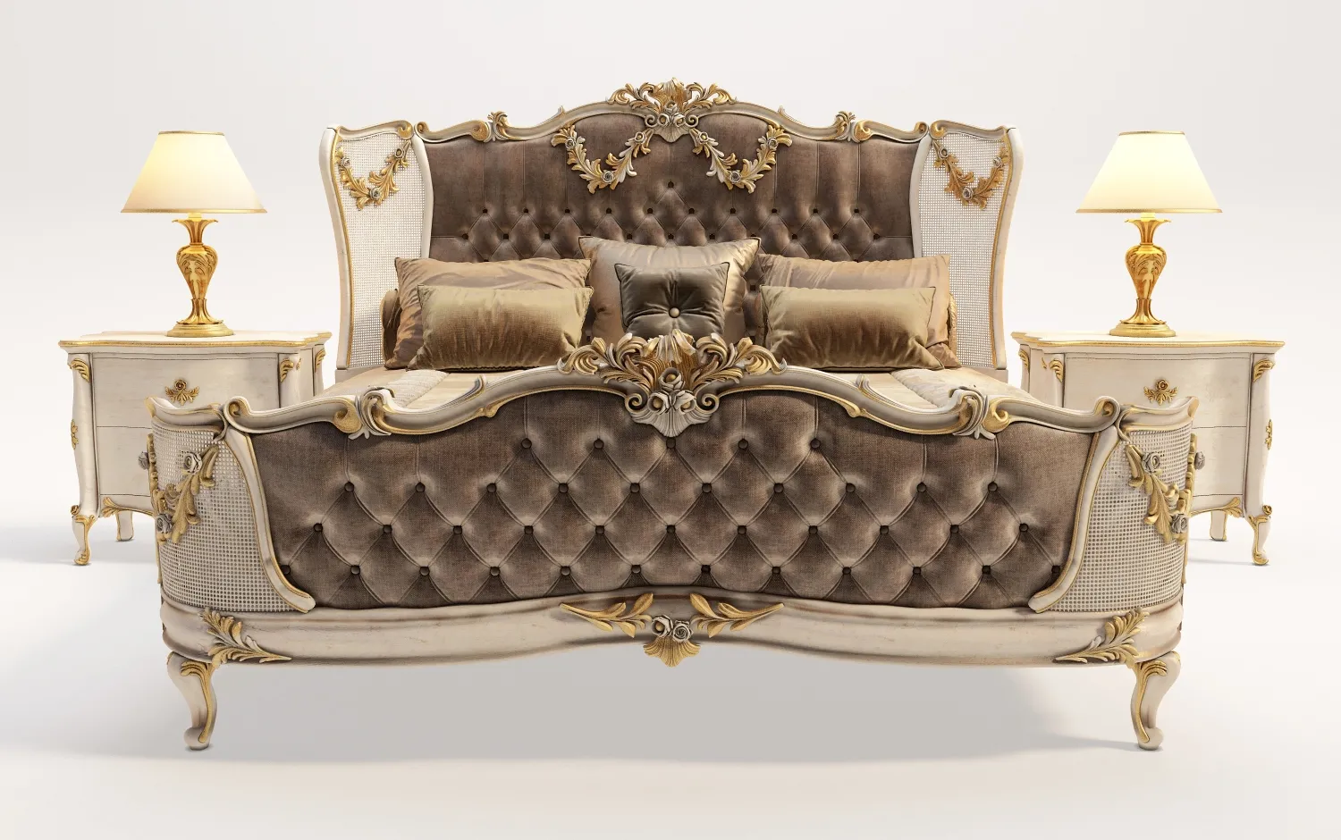 furniture – Bed Florence Art 2 3ds Max