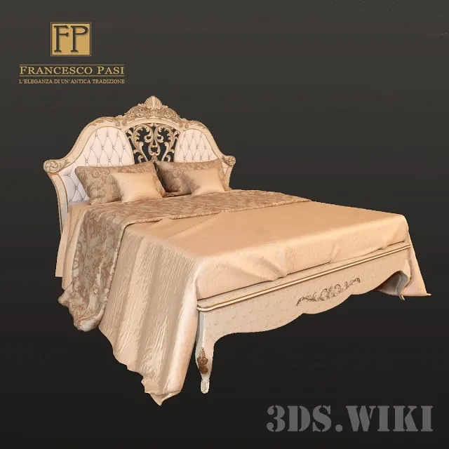 furniture – Bed FRANCESCO PASI GRAN GUARDIA 2052 LBA / FO 3ds Max