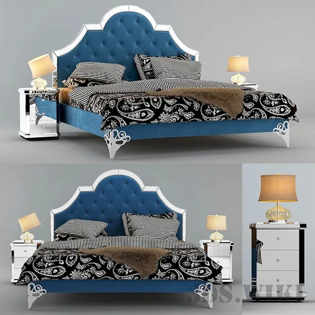 furniture – Bed Garda Decor KFC1096 3ds Max