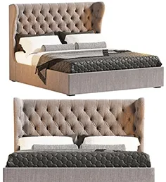 furniture – Bed Gilbert Lovesite 3ds Max