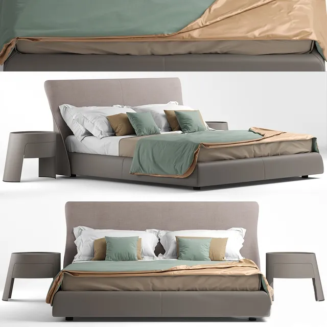 furniture – Bed giorgetti altea 3ds Max