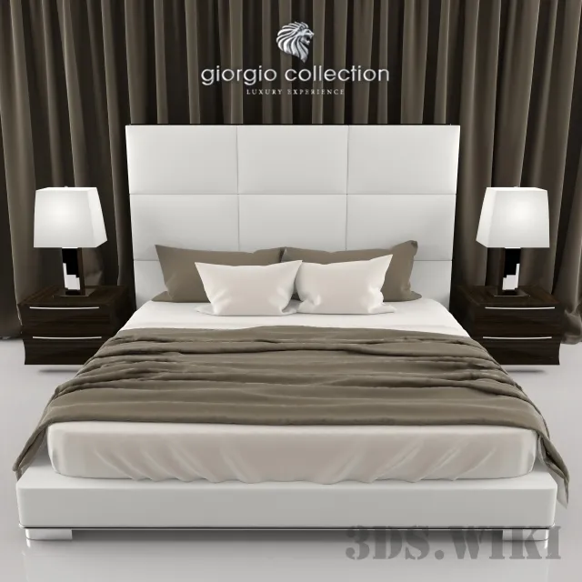 furniture – Bed Giorgio Collection 3ds Max